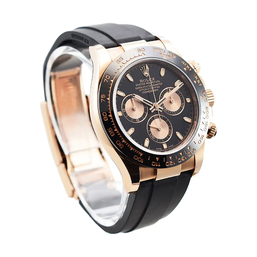 Rolex Daytona 116515LN “Everose Gold Black Dial” Precision Duplicate 1:1 - Image 3