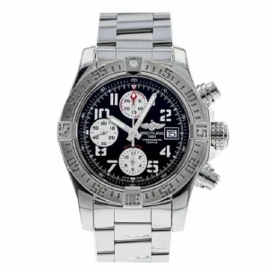 Breitling Super Avenger II A13370 “Black Dial” Premium Duplicate Edition