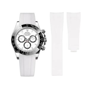 Rolex – Daytona –  Rubber Strap – White