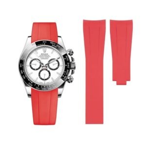 Rolex – Daytona –  Rubber Strap – Red