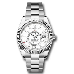 Rolex Sky-Dweller 336934 “White Dial” Ultra Detailed Clone