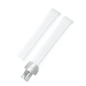 Patek Philippe – Aquanaut –  Rubber Strap – Curved – White