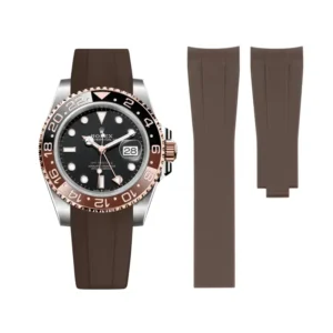 Rolex – GMT-Master –  Rubber Strap – Brown