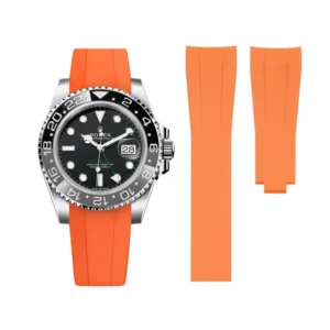 Rolex – GMT-Master –  Rubber Strap – Orange