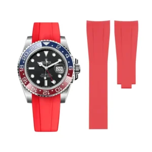 Rolex – GMT-Master –  Rubber Strap – Red