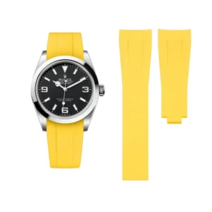 Rolex – Explorer I – Rubber Strap – Yellow