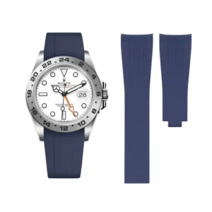 Rolex – Explorer II –  Rubber Strap – Blue