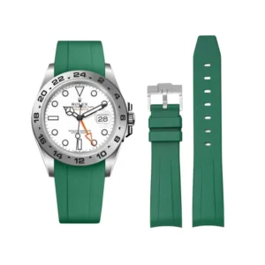 Rolex – Explorer II –  Rubber Strap – Green