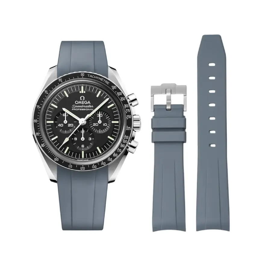 Yeni-Proje-2026-04-04T235826.063.webp Omega – Speedmaster – Rubber Strap – Grey - Image 1