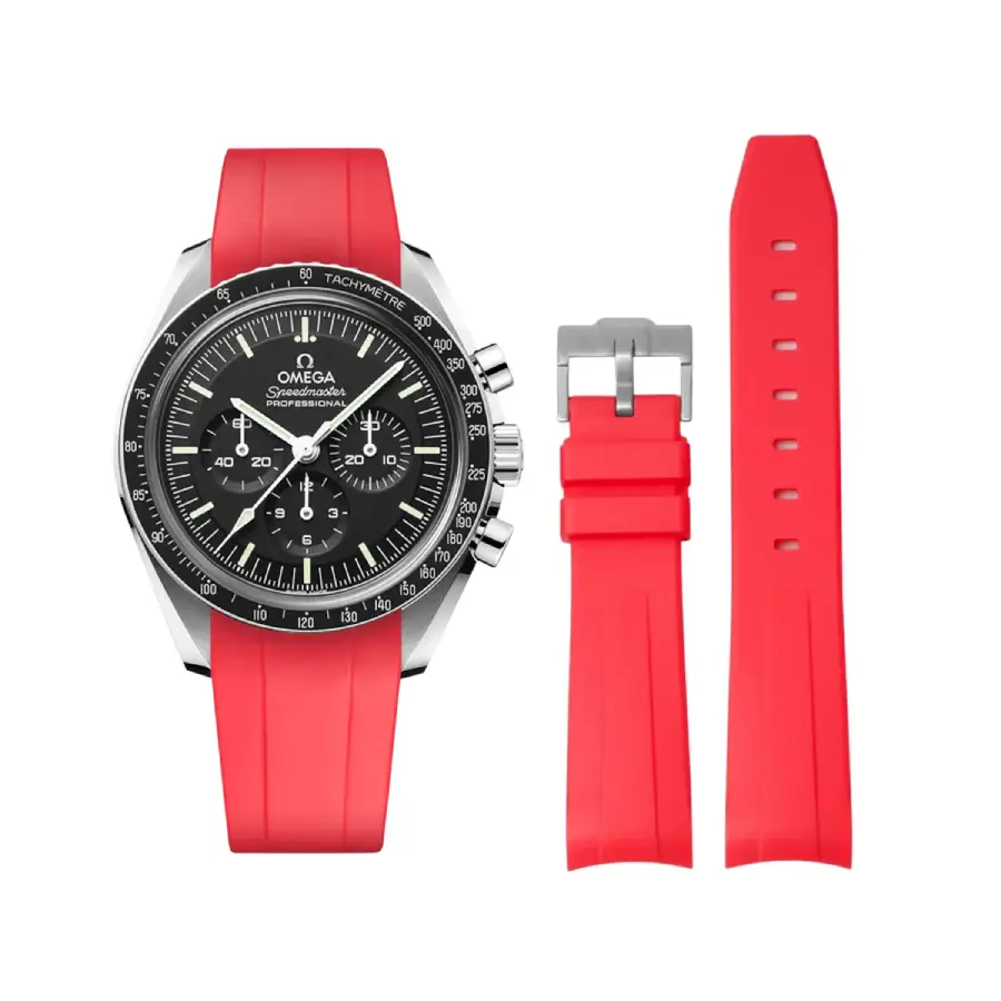 Yeni-Proje-2026-04-04T235923.354-1.webp Omega – Speedmaster – Rubber Strap – Red - Image 1