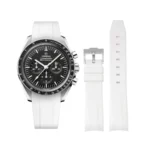 Omega – Speedmaster –  Rubber Strap – White