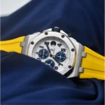 Audemars Piguet – Royal Oak –  Rubber Strap – Yellow - Image 3