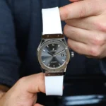 Hublot – Classic Fusion –  Rubber Strap – White - Image 2