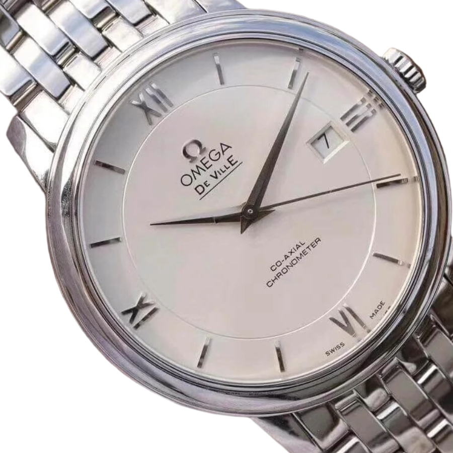 Omega De Ville Prestige White Dial 424.10.37.20.02.001 Precision Clone - Image 2