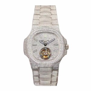 Patek Philippe Sky Moon Tourbillon 6002R “Diamond Bezel” Premium Copy 1:1