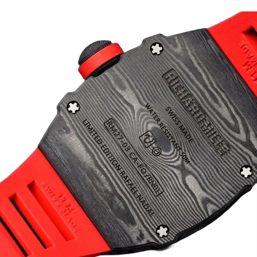 Richard Mille RM 27-03 “Rafael Nadal” Red Rubber Supreme Replica Edition - Image 5