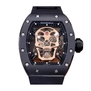 Richard Mille RM 52-01 Tourbillon “Skull” Rose Gold Luxury Clone Quality