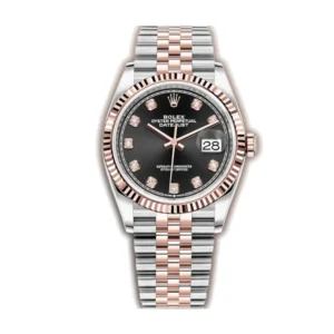 Rolex Datejust 126231 “Everose Motif Fluted” Detailed Replica