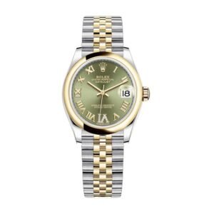 Rolex Datejust 278243-0016 Yellow Gold & Green Dial Replica