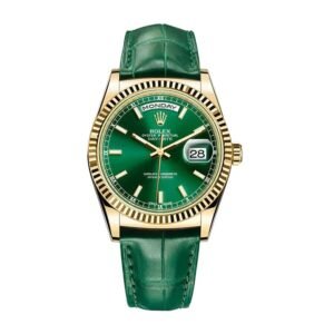 Rolex Day-Date 118138-0003 “Green Dial” Superior Replica