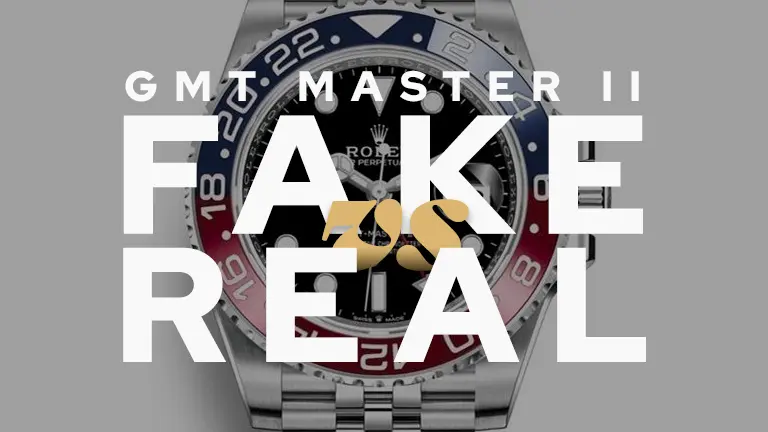 Rolex GMT Master II Pepsi Fake vs Real