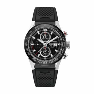 TAG Heuer Carrera Chronograph CBN2A1B.BA0643 “Black Rubber” Deluxe Copy Quality